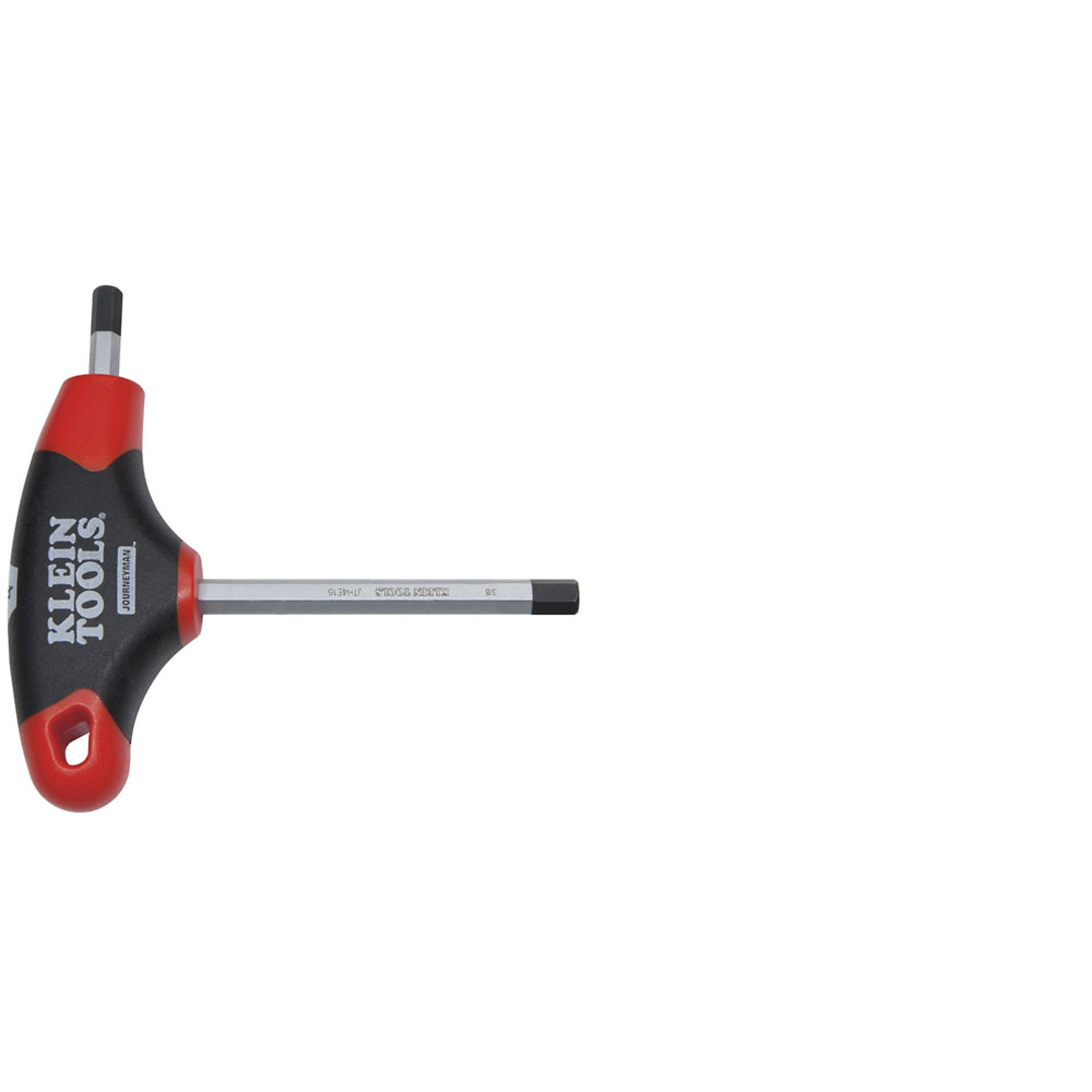 Klein Tools, 3/8in. Hex Key, Journeyman T-Handle, 4in., Pieces (qty.) 1 Model# JTH4E15